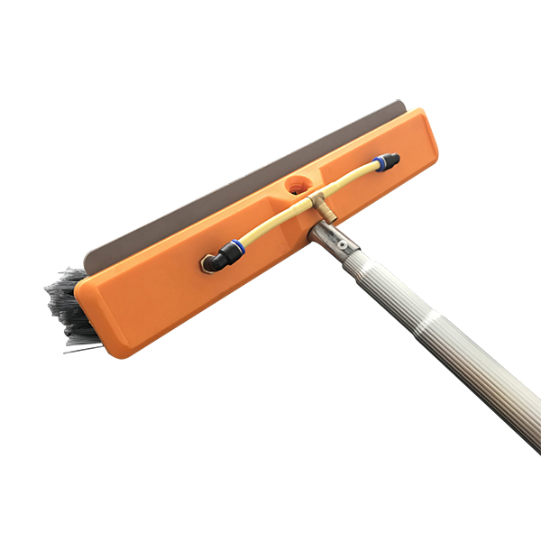 Brosse de nettoyage de panneau solaire automatique