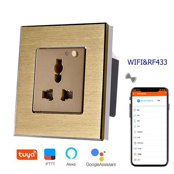 Prise d'interrupteur mural Wifi intelligent